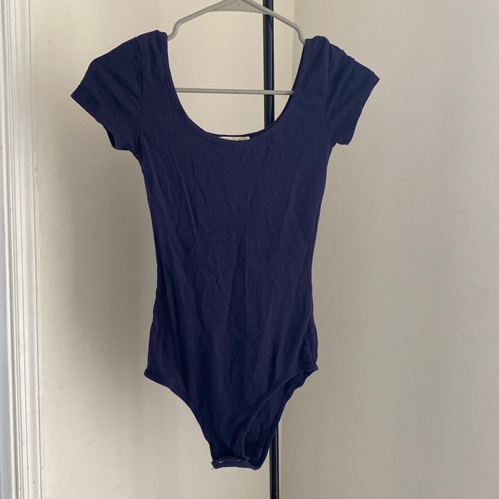 Blue leotard